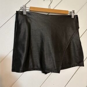Altar'd State Black Mini Skort